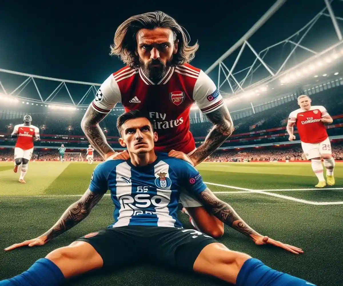 arsenal vs fc porto timeline