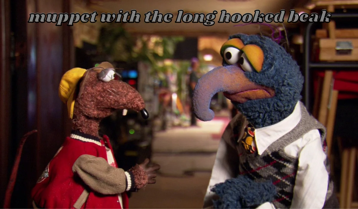 muppet with long hooked beak