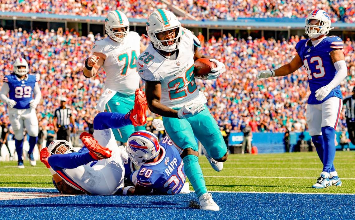 buffalo bills vs miami dolphins match player stats